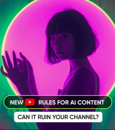 New YouTube Rules for AI-Generated Content. How can it impact your channel?