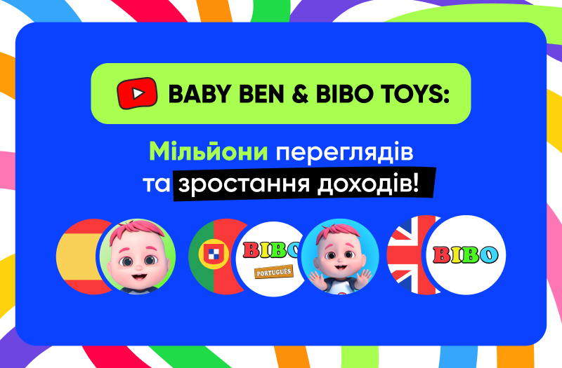 Baby Ben & BIBO TOYS: Історії успіху на YouTube Kids