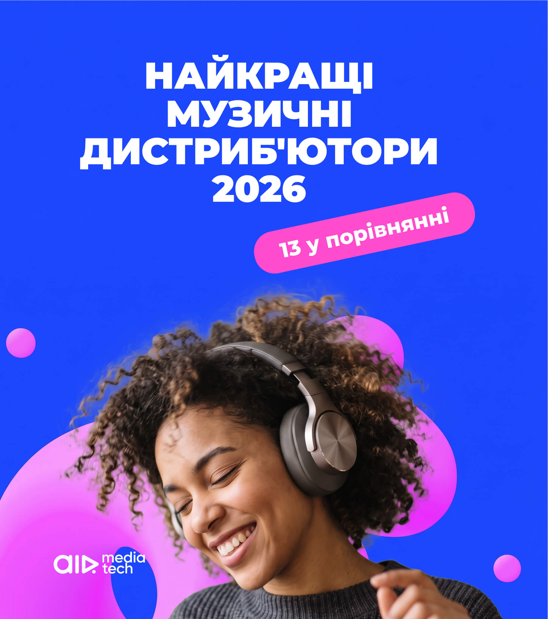 Рейтинг найкращих платформ для музичної дистрибуції