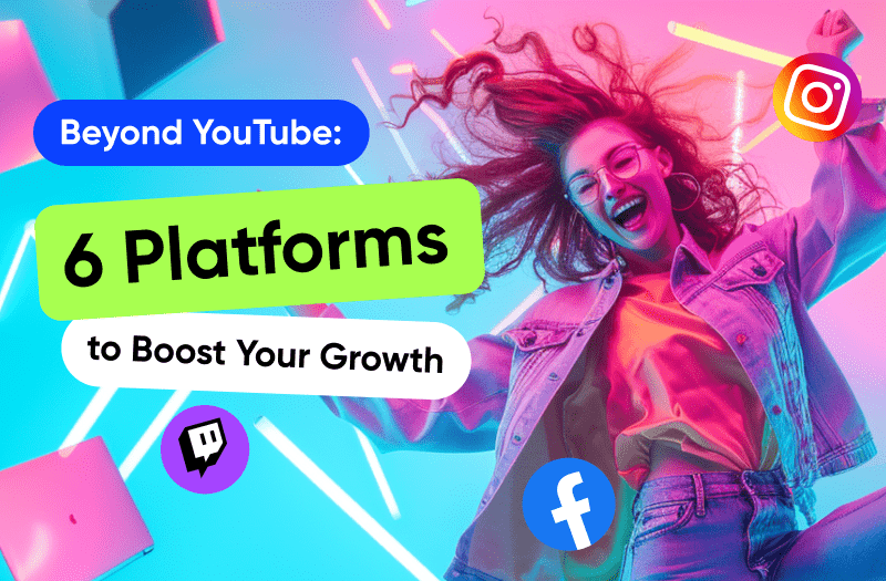 Top platforms where you can distribute your content from YouTube