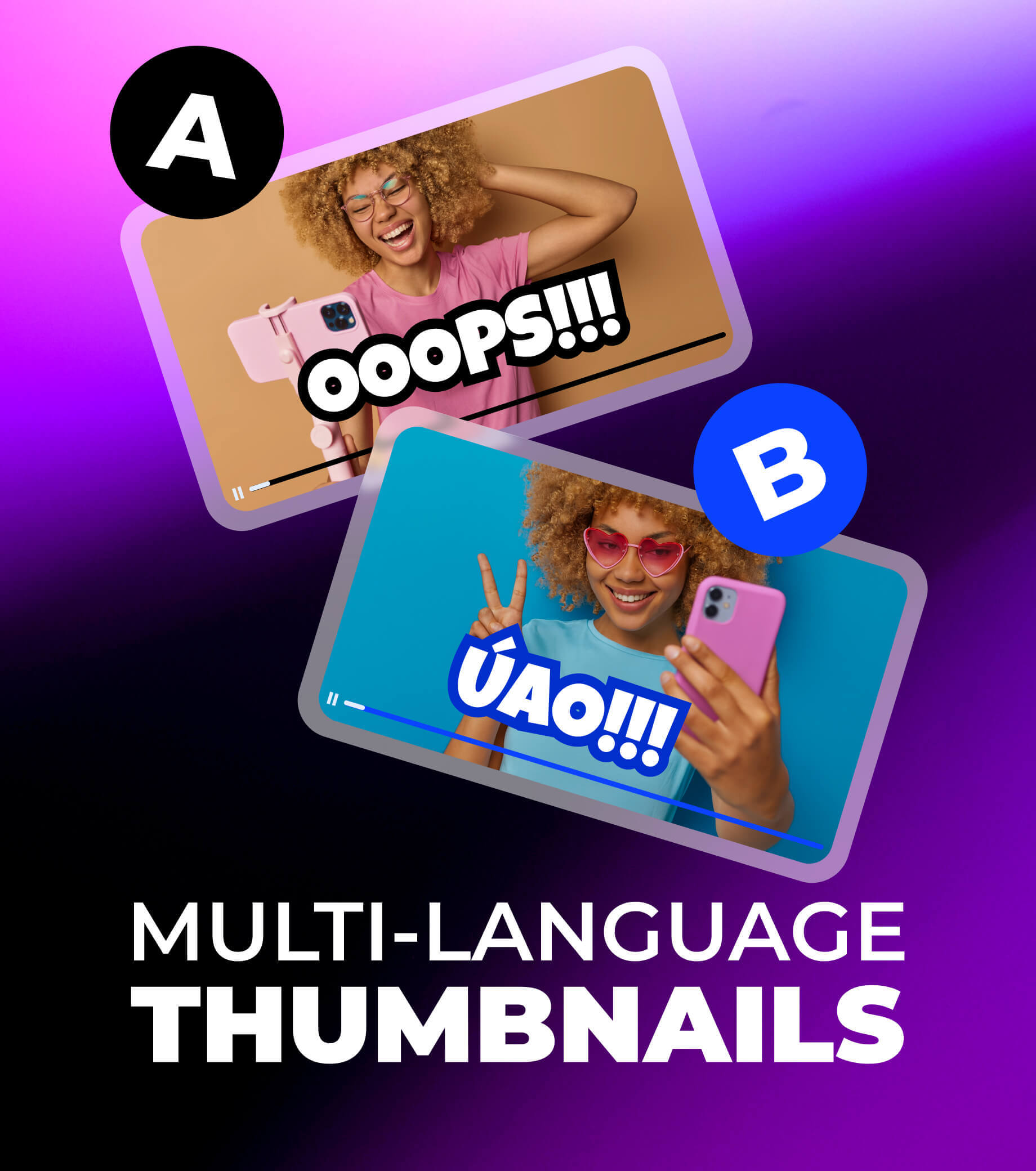 Multi-Language Thumbnails: When to Use Text VS Visual Storytelling