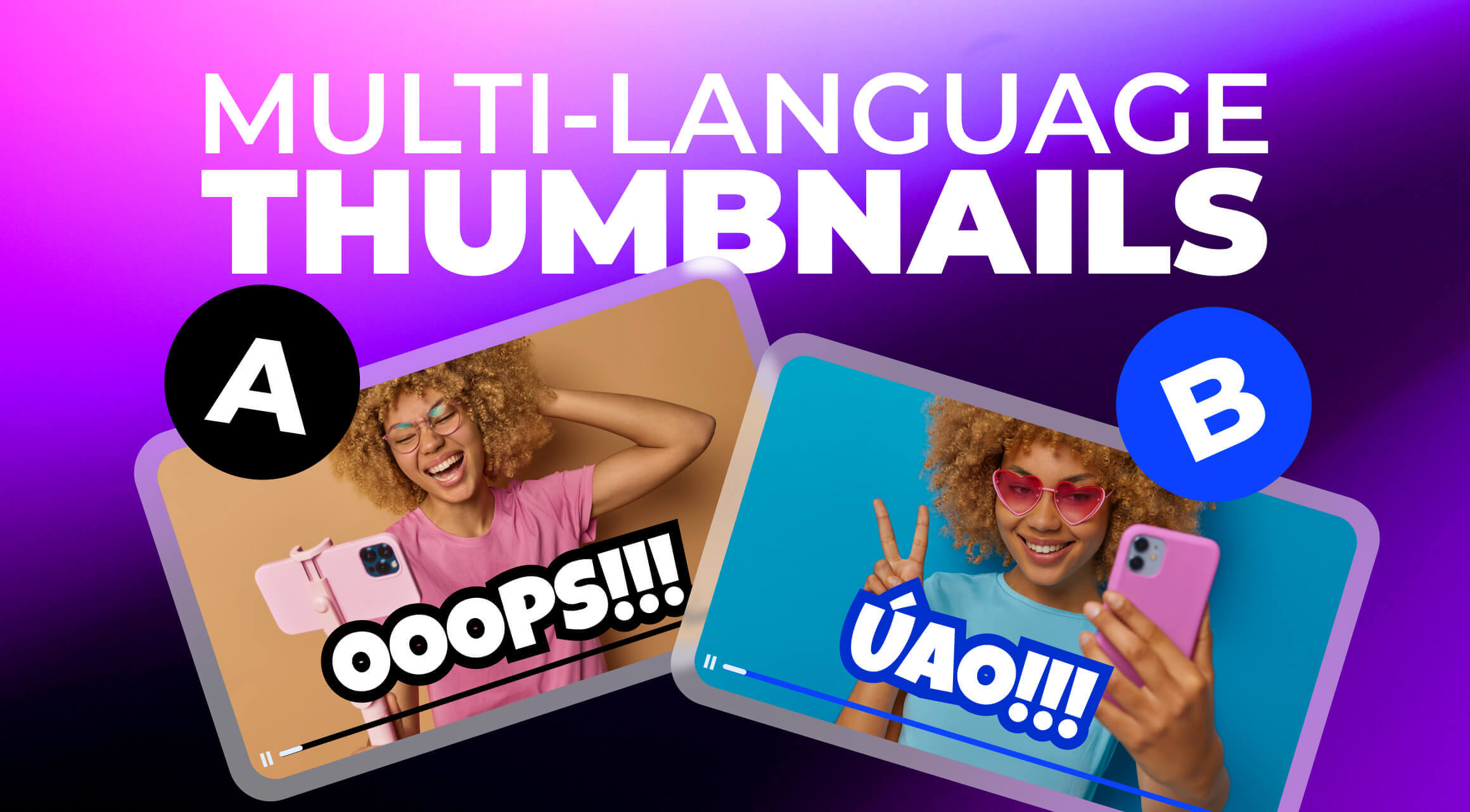 Multi-Language Thumbnails: When to Use Text VS Visual Storytelling