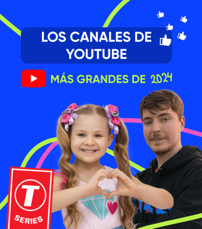 30 canales de YouTube con más suscriptores en 2024