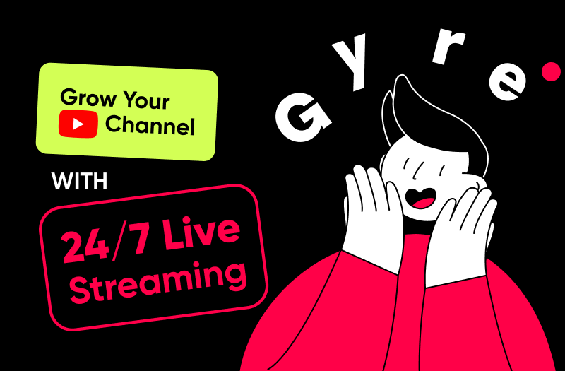 How to Grow Your YouTube Channel with 24/7 Live Streaming