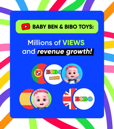 Baby Ben & BIBO TOYS: YouTube Kids Success Stories