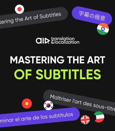 writing and formatting subtitles