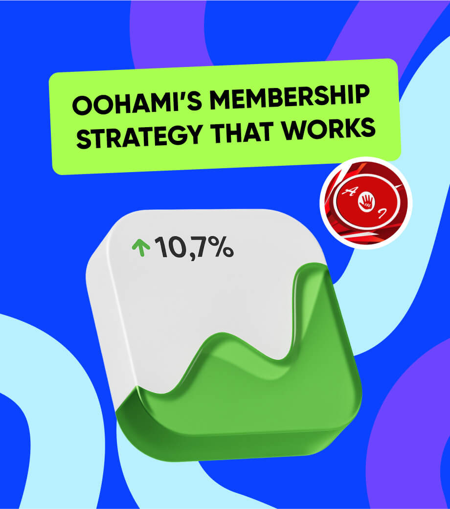 OOHAMI Case: Memberships Story Became 30% of Income OOHAMI Case: Memberships Story Became 30% of Income