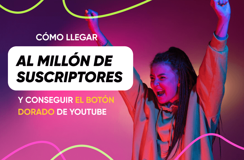 Creadores con 1.000.000 de Subs: Botones de Reproducción de YouTube