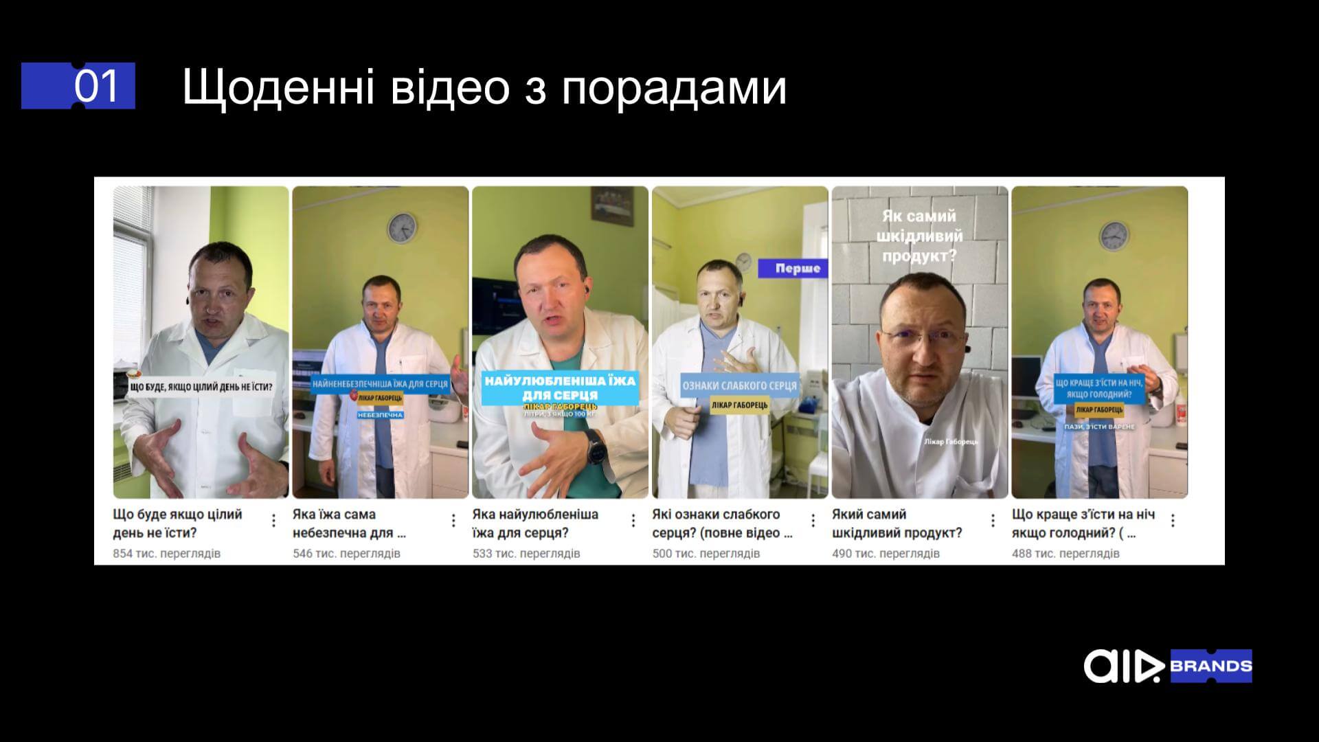 Відео з YouTube-каналу лікаря, який дає медичні поради