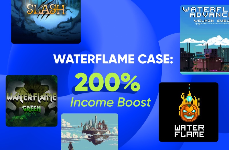 200% Income Boost: Waterflame Music Channel Case