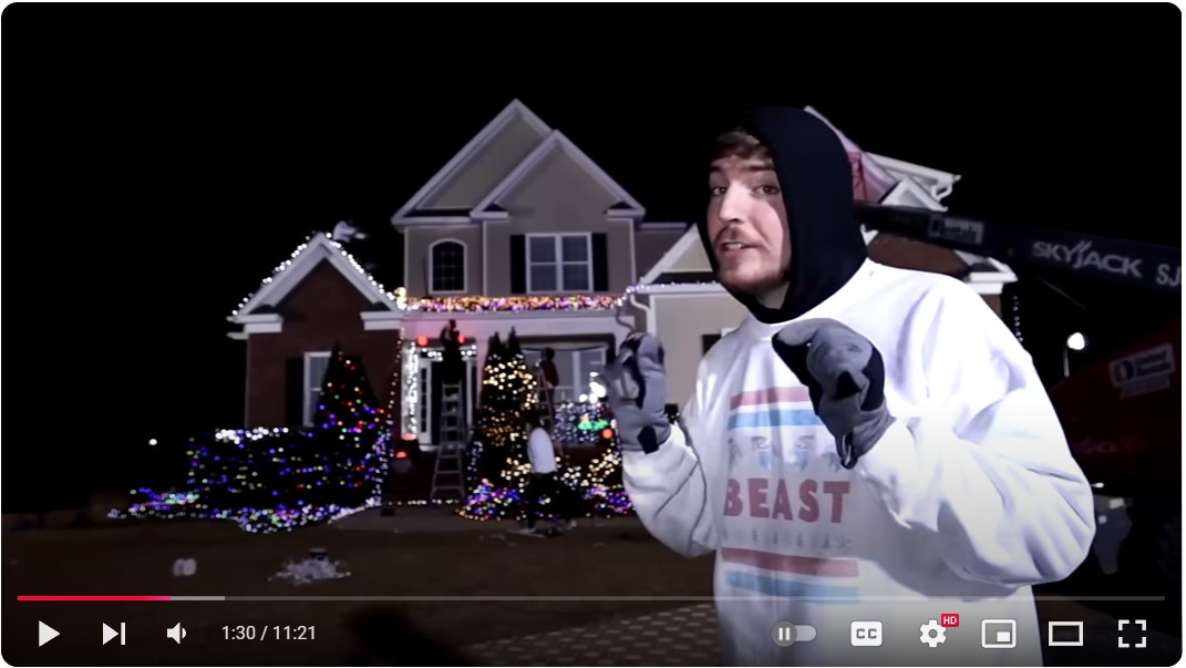 MrBeast knows what he does with YouTube promotion.