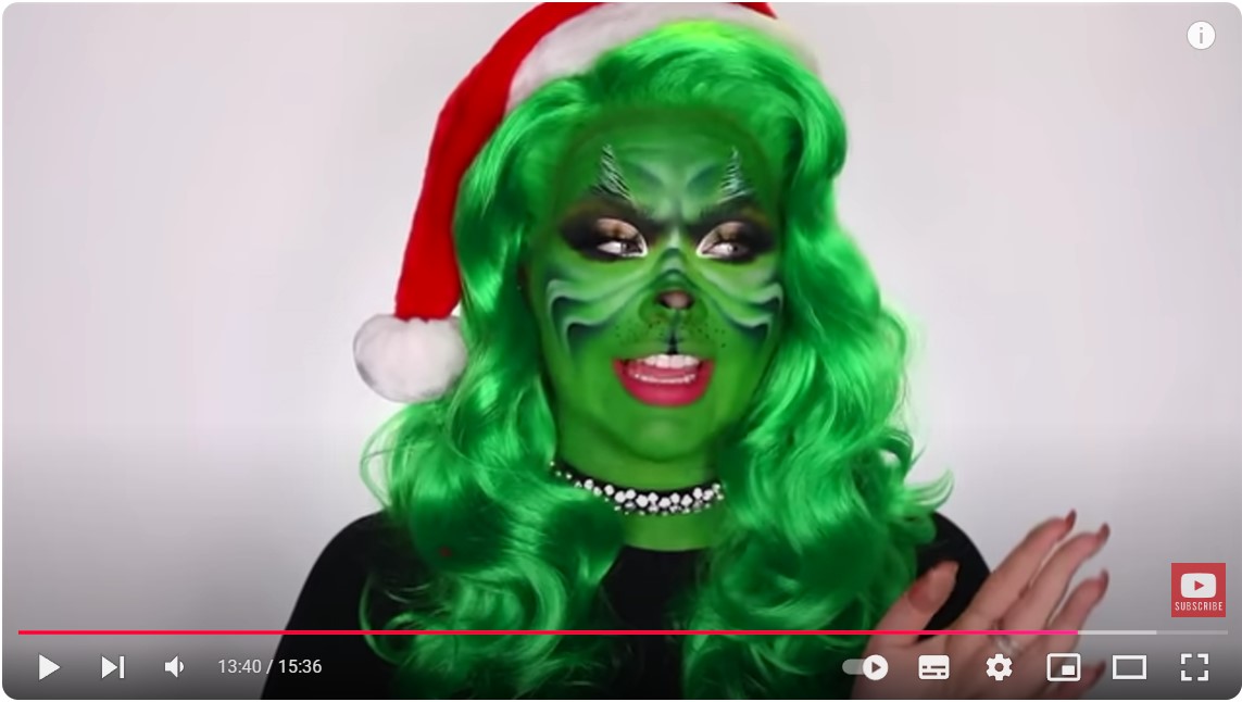 NikkieTutorials is a festive queen of YouTube video promotion.