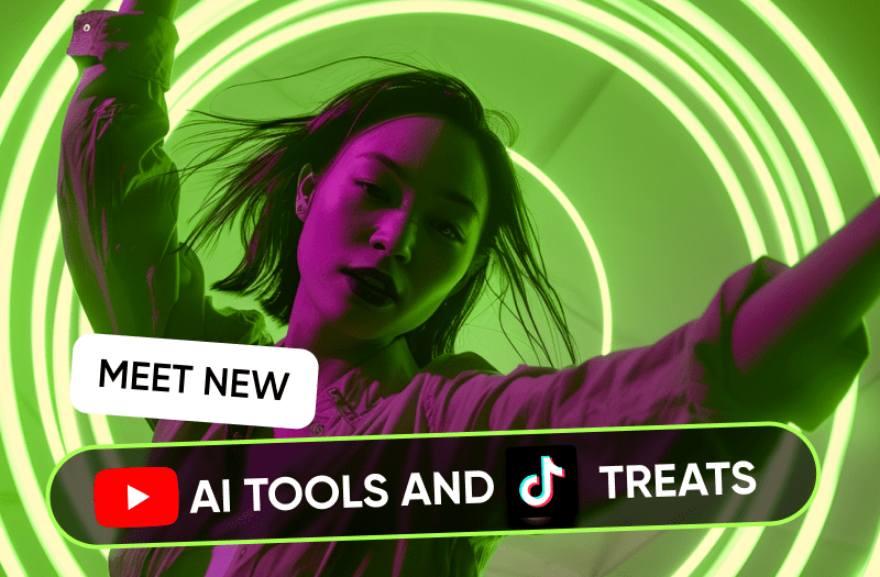 youtube ai generated content and tiktok creativity program