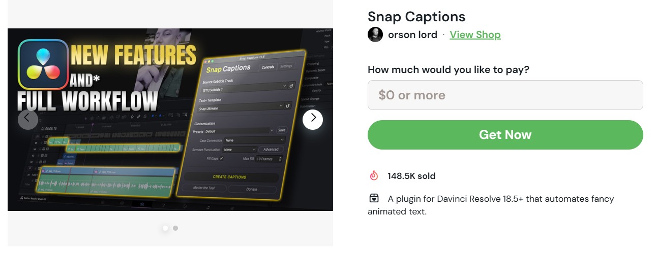 Snap Captions