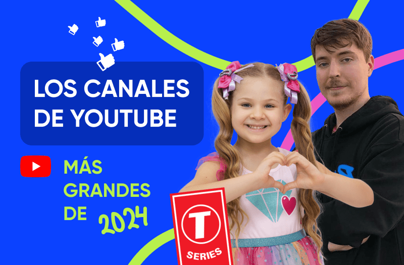 30 canales de YouTube con más suscriptores en 2024