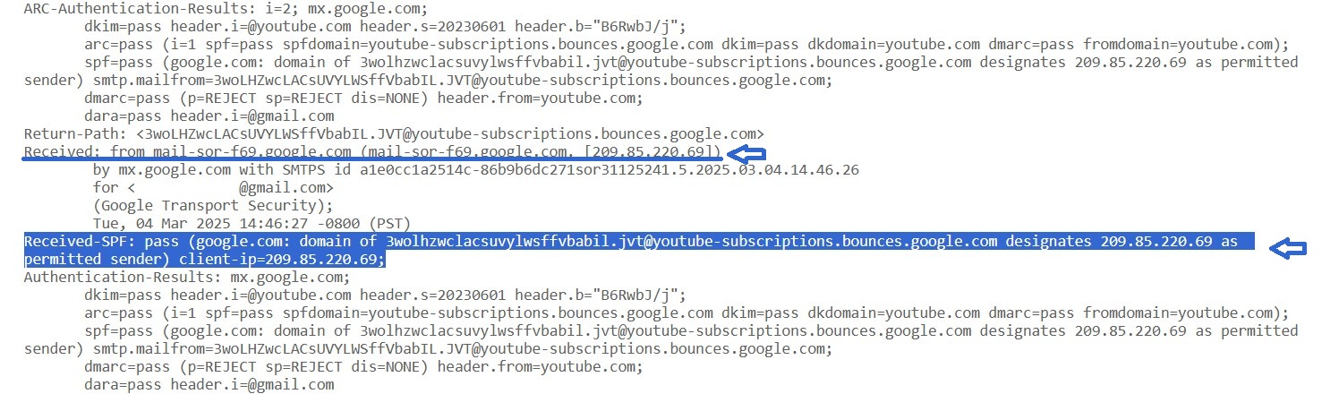 Just open the email headers to check if it is legit.