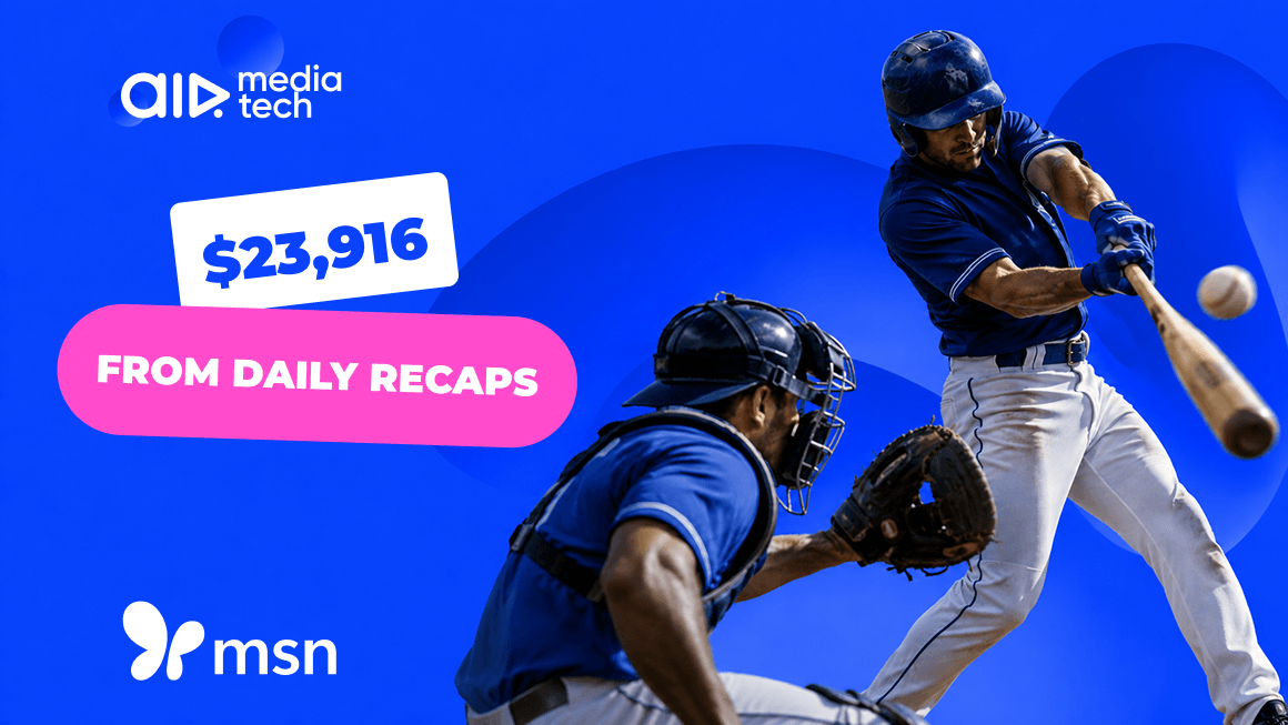 How a Baseball Channel Earned $9,557 in a Single Month on MSN