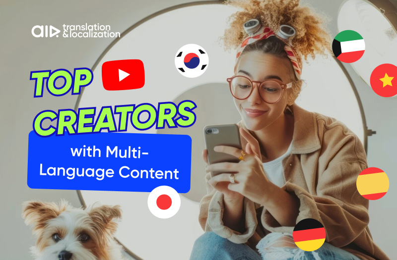 Most Popular YouTube Creators With Multi-Language Content