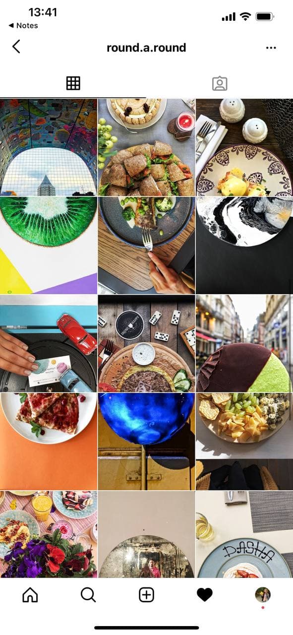 Instagram feed Round.a.Round