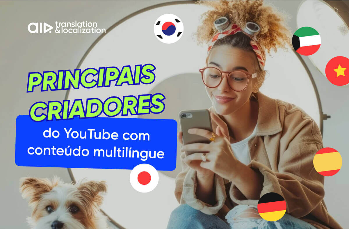 Criadores mais populares do YouTube com conteúdo multilíngue