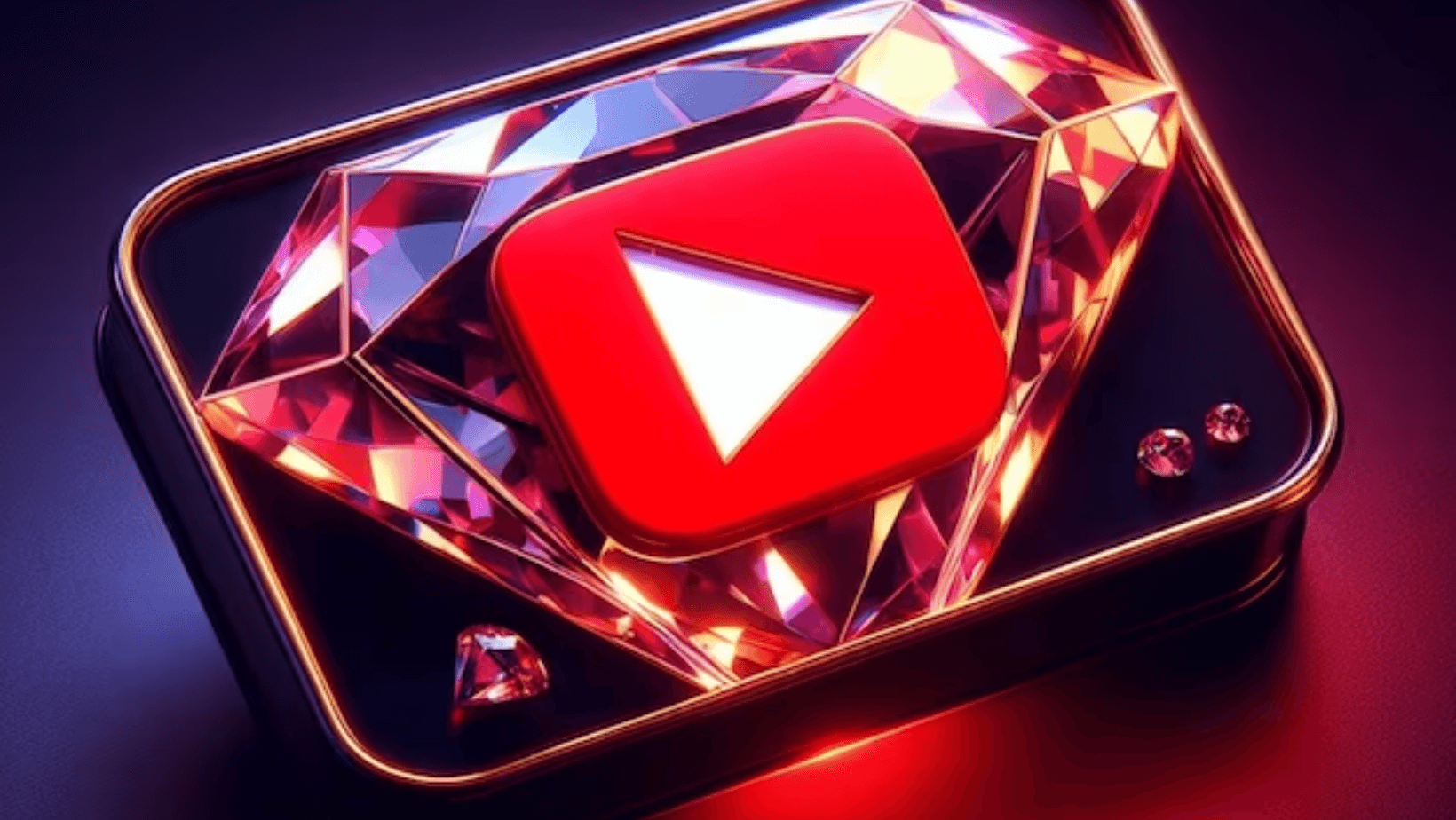 Red Diamond Button