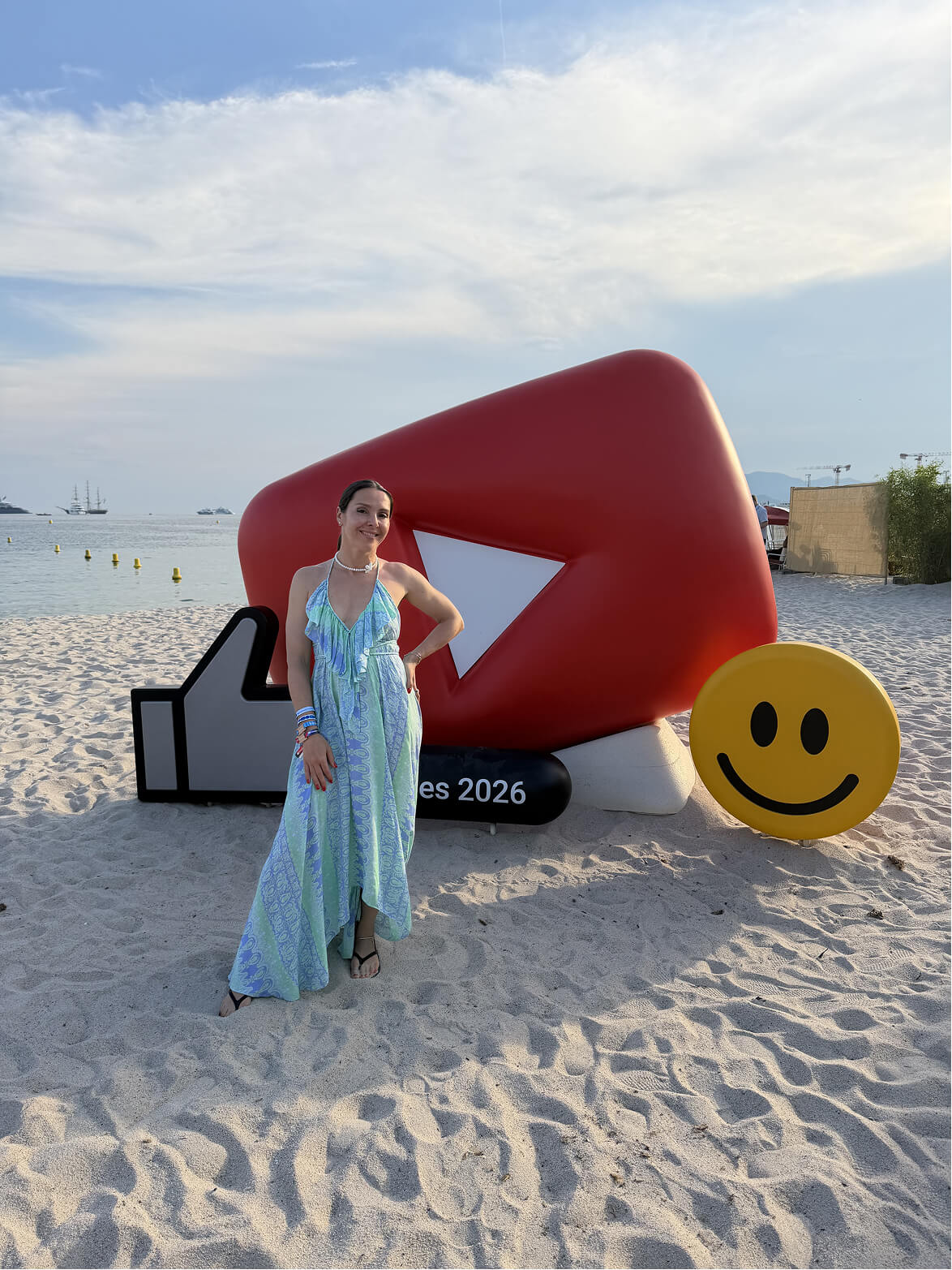 Picture of Vira Sluvinska, Head of Business Development of AIR Media-Tech at the Cannes Lions 2026