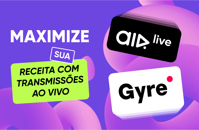 Maximize sua receita com transmissões ao vivo