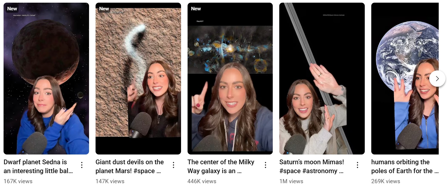 Astro Alexandra and space.