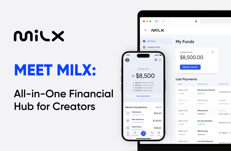 MilX: Ultimate Financial Hub for Creators