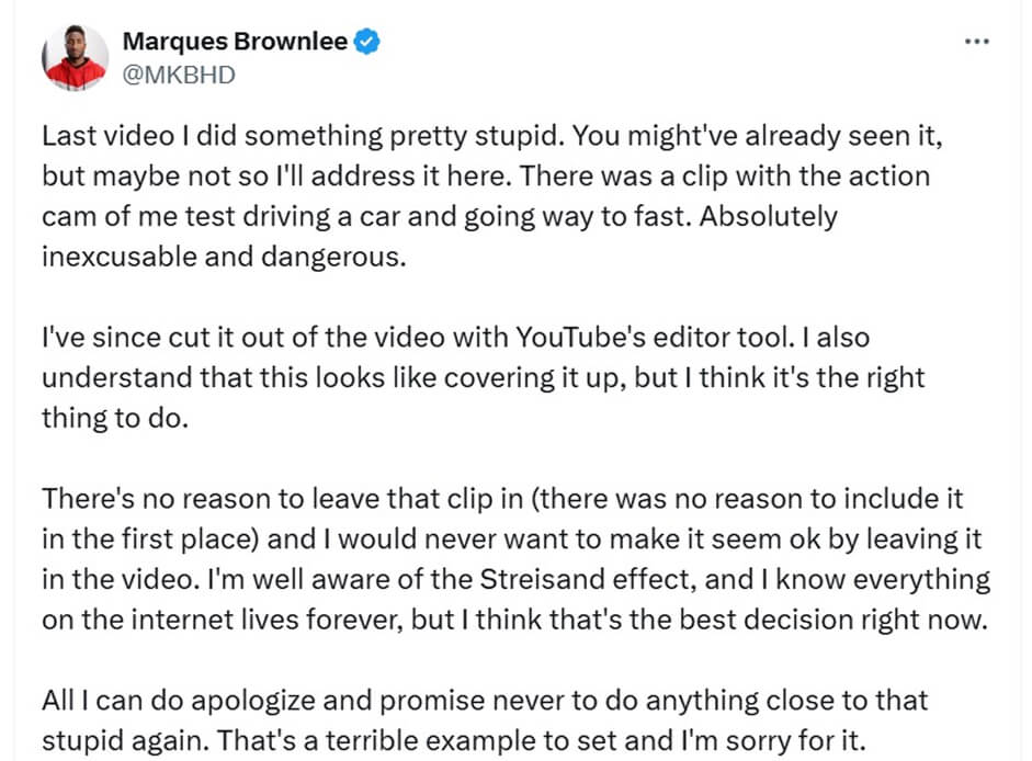 The MKBHD Reputation Twitter thread