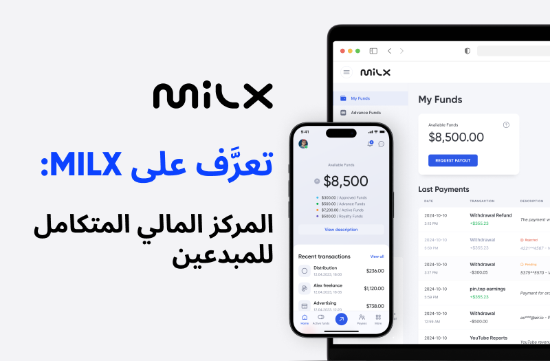 MilX: Ultimate Financial Hub for Creators