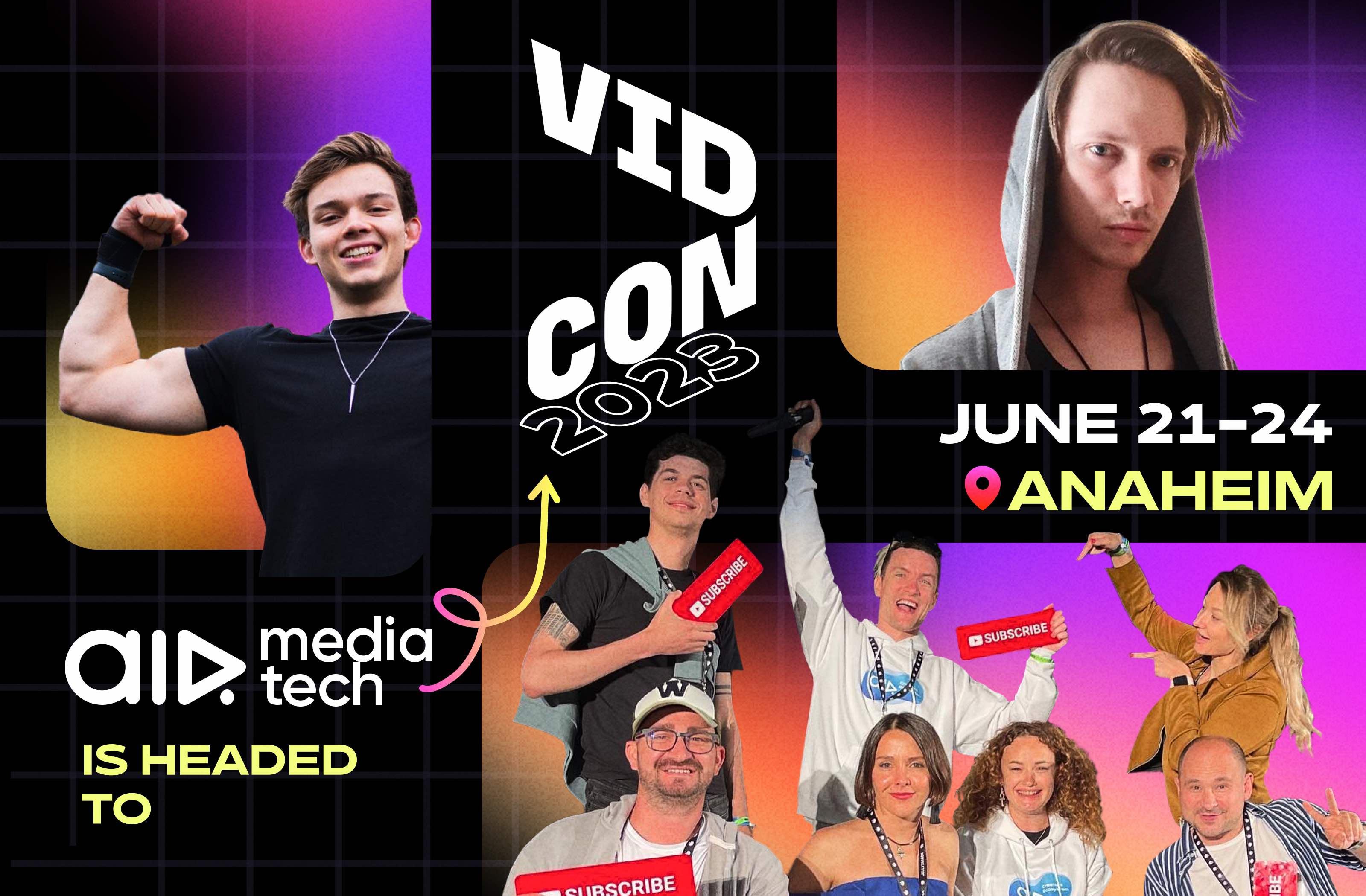 Igniting Connections: AIR Media-Tech Joins Creators And Industry Pros At VidCon Anaheim