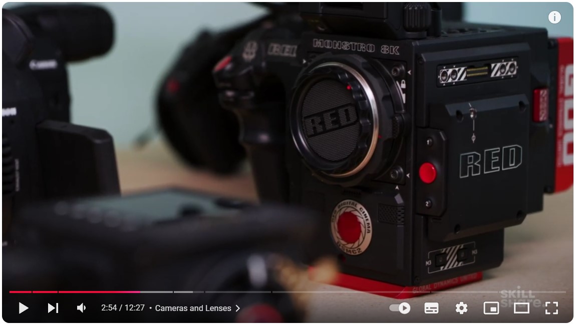 Marques Brownlee uses RED Monstro DSMC2 BRAIN, which is one of the best video cameras for YouTubers.