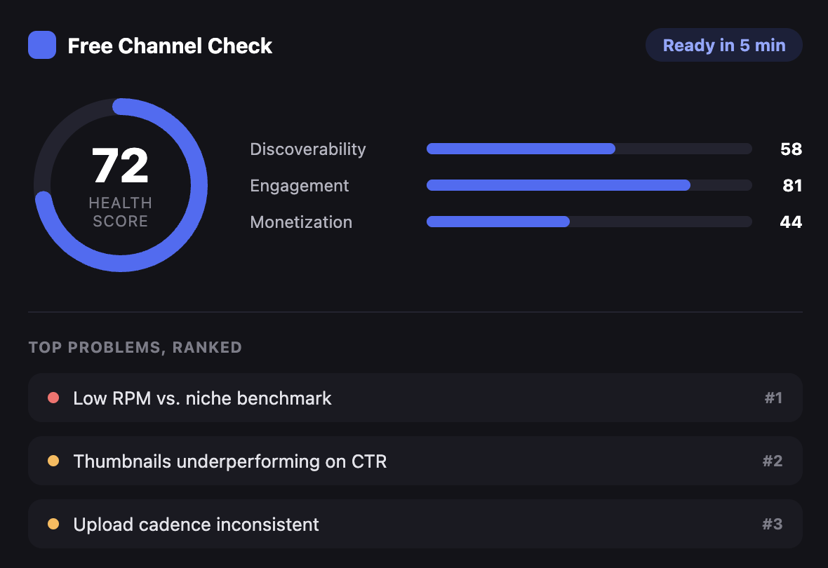 Free Channel Check preview