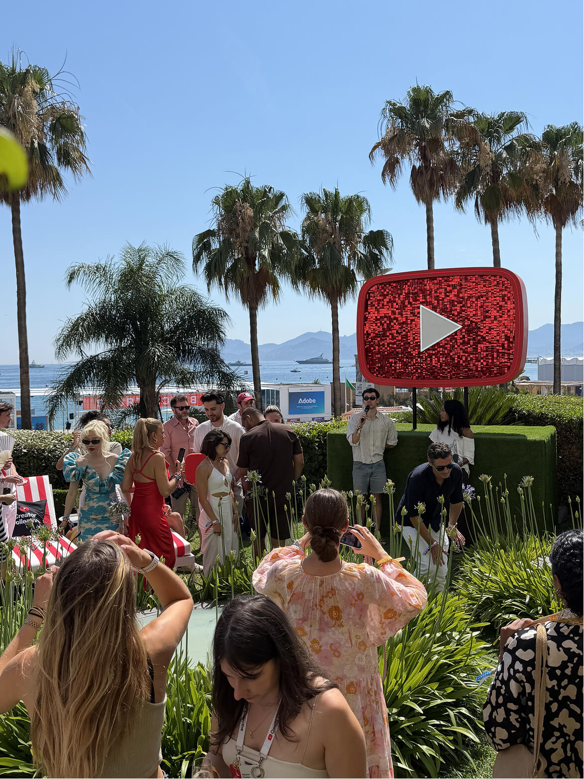 Picture of the YouTube Creator Club at the Cannes Lions 2026