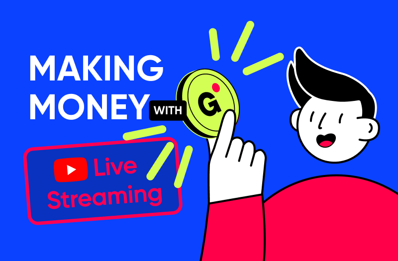 how to make money with youtube streaming