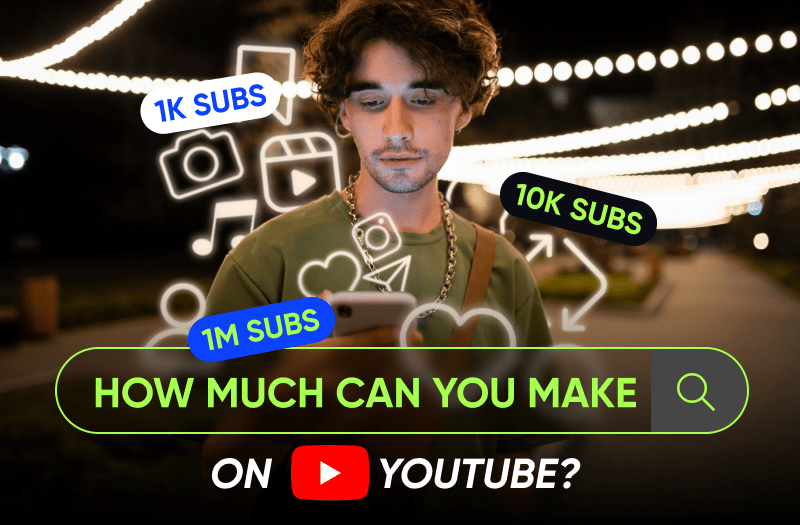 How much money do you make on YouTube with 1000 subscribers?