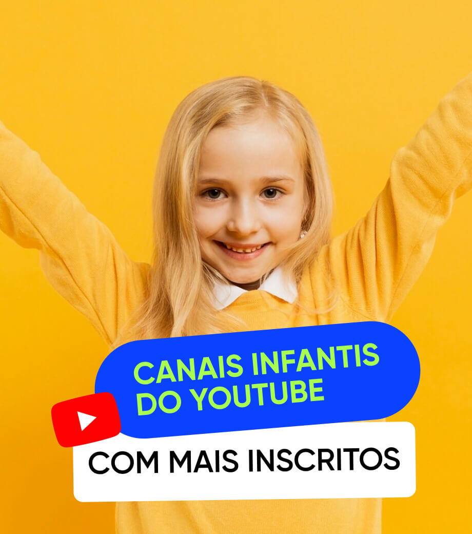 Canais infantis do YouTube com mais inscritos Canais infantis do YouTube com mais inscritos
